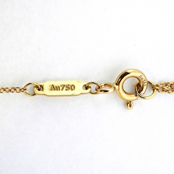 Tiffany T Smile Small Necklace in 18KYG Yellow Gold for Women - Picture 5 of 7